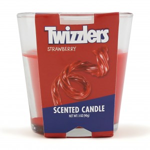 Single Wick Scented Candle 3oz - Twizzler's Strawberry [SWC3]